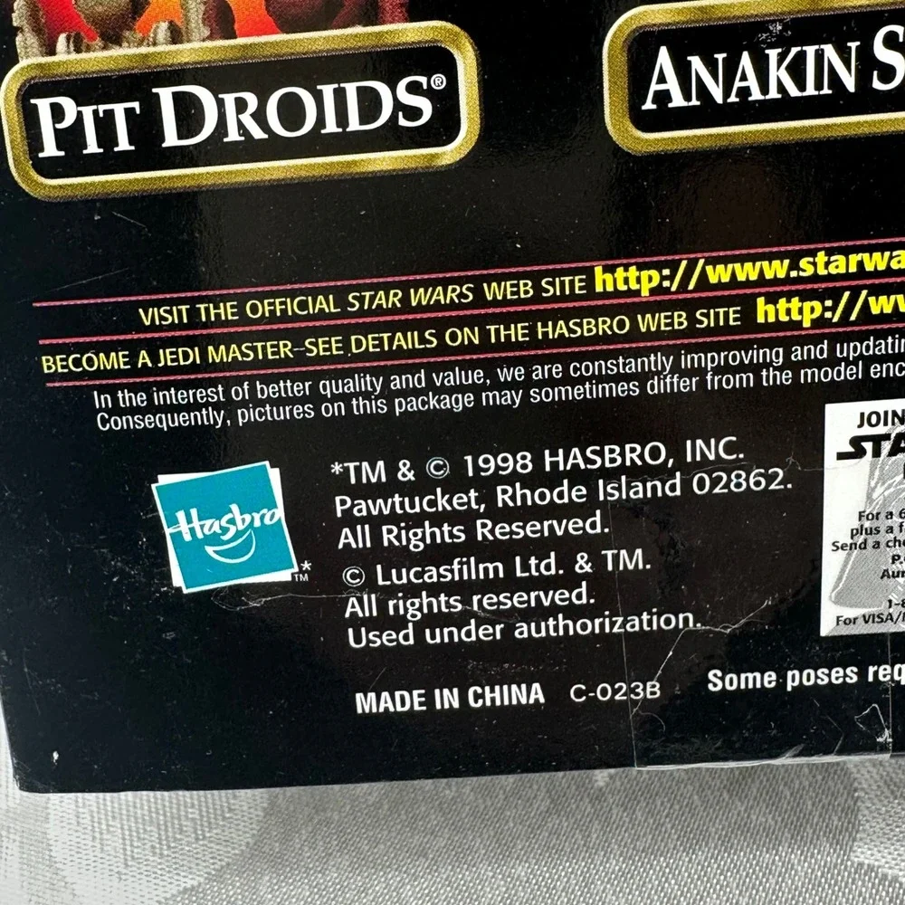 Vintage Hasbro Star Wars Episode I Pit Droids 2-Pack 12